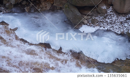 Splashes of Yokotani Gorge 135635061