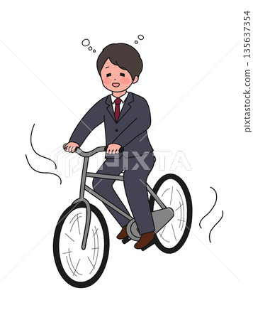 男性上班族醉酒騎自行車：危險駕駛，違反道路交通法 135637354