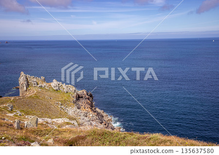 Pointe Brezellec, finistere, brittany, france 135637580