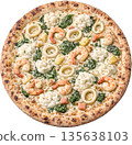 美味披薩的真實照片 135638103