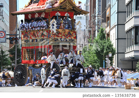 京都祗園祭山馱遊行長門箱 135638736