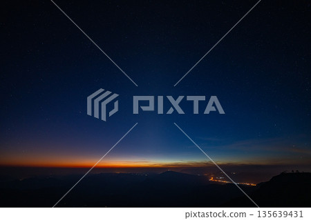 Stunning Sunrise at Phu Ruea National Park Stunning Sunrise at Phu Ruea National Park 135639431