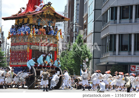 京都祗園祭山馱遊行鳥坊 135639507
