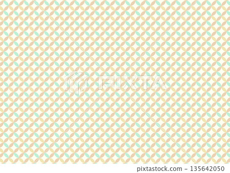 Seamless Japanese pattern [Shippo] 135642050