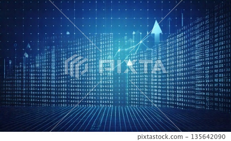 composite image of graph of stock market composite image of graph of stock market 135642090