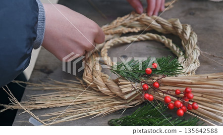 Shrimp decoration 135642588