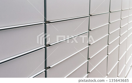 A close up view of a wall of 135643685