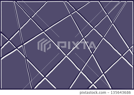 Abstract random line, geometric graphic banner, blue colour monochrome linear background. Straight chaotic sketch lines template. Modern design vector illustration Abstract random line, geometric graphic banner, blue colour monochrome linear background. Straight chaotic sketch lines template. Modern design vector illustration 135643686
