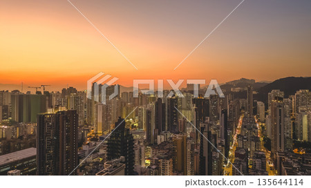 Jan 9 2026 Urban Landscape of Cheung Sha Wan District in Hong Kong Jan 9 2026 Urban Landscape of Cheung Sha Wan District in Hong Kong 135644114
