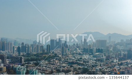 Jan 15 2026 Bright Daylight Illuminates Dense Urban Skyline Across Middle Kowloon Jan 15 2026 Bright Daylight Illuminates Dense Urban Skyline Across Middle Kowloon 135644137