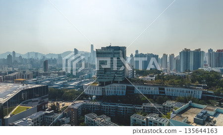 Jan 15 2026 Bright Daylight Highlights Modern Campus Buildings Of City University 135644163