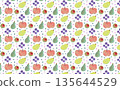 Fruit pattern illustration 135644529