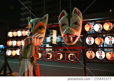 The Night of the Oji Fox Procession, Tokyo The Night of the Oji Fox Procession, Tokyo 135645377