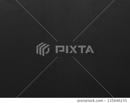 Horizontal background image of a black-gray concrete wall with vertical and diagonal cracks Horizontal background image of a black-gray concrete wall with vertical and diagonal cracks 135646235