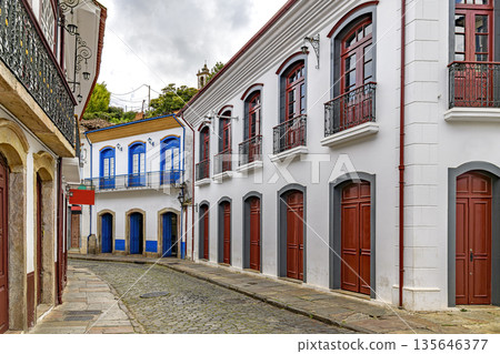 Picturesque streets and buildings Picturesque streets and buildings 135646377