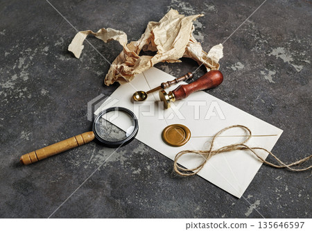 Vintage stationery set Vintage stationery set 135646597