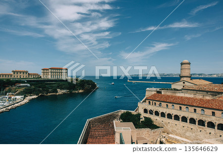 Historic port of Marseille 135646629