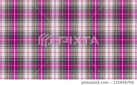 Classic Tartan Wool Texture Pink Background Classic Tartan Wool Texture Pink Background 135648709
