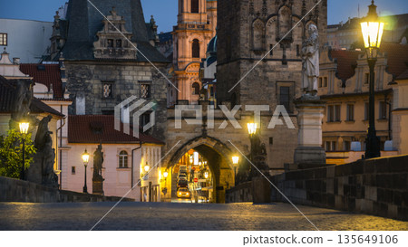 Charles Bridge architecture 135649106