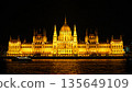 Hungarian Parliament at night 135649109