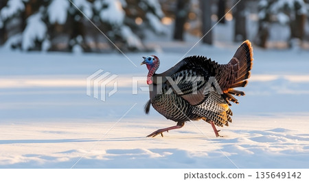 bird in the snow bird in the snow 135649142