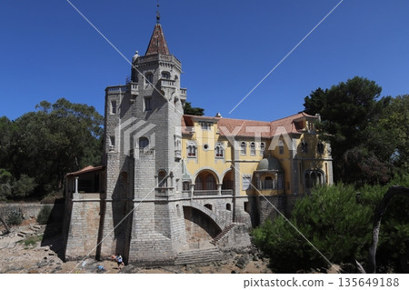 Palace of the Counts of Castro Guimaraes in Cascais, Portugal 135649188