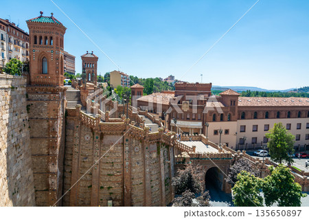 Top View of Escalinata del Ovalo in Teruel 135650897