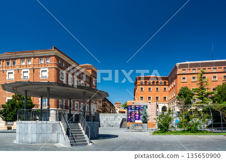 Plaza de la Glorieta in Teruel Spain 135650900
