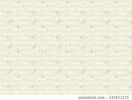 Seamless Japanese pattern [Houndstooth] 135651215