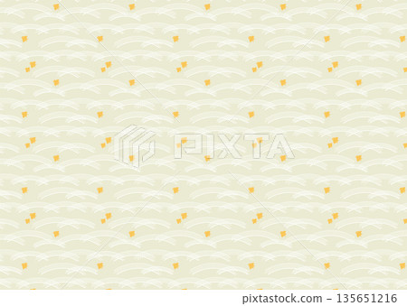 Seamless Japanese pattern [Houndstooth] 135651216
