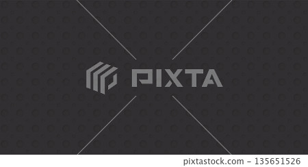 Seamless hole pattern on matte black metal sheet background vector illustration. Seamless hole pattern on matte black metal sheet background vector illustration. 135651526