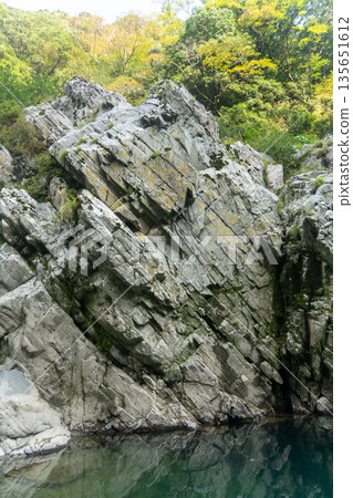 The anticline rock surface of Oboke 135651612