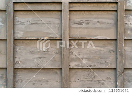 Background material: wooden exterior wall Background material: wooden exterior wall 135651621