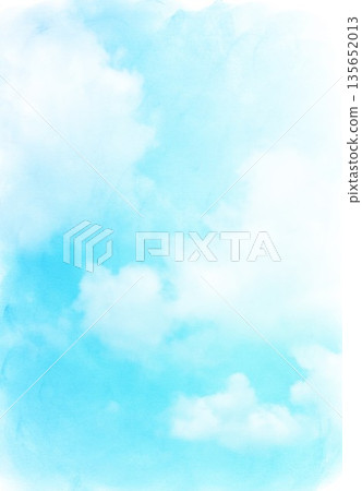 Blue pastel cloud background Blue pastel cloud background 135652013