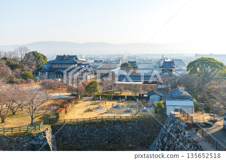 從大和郡山城天守台向東眺望 從大和郡山城天守台向東眺望 135652518