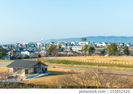 View to the southwest from the Yamatokoriyama Castle tower observation facility 135652520