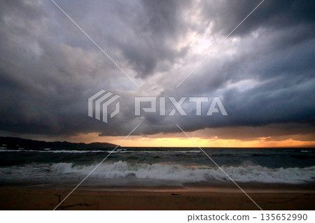 Early morning beach Early morning beach 135652990