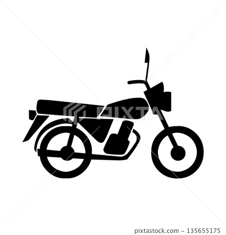 Motorcycle icon Motorcycle icon 135655175