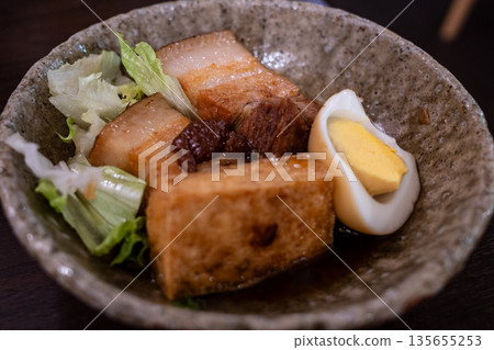 A delicious traditional food from Okinawa, Japan A delicious traditional food from Okinawa, Japan 135655253