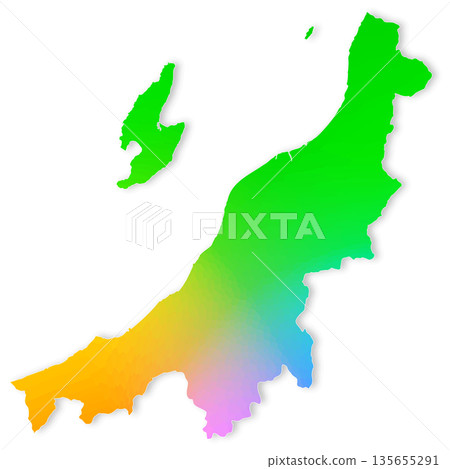 新潟縣地圖 新潟縣地圖 135655291