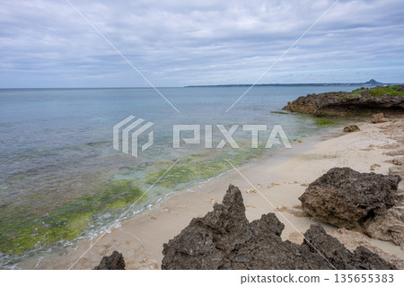 A very beautiful seascape in Okinawa, Japan A very beautiful seascape in Okinawa, Japan 135655383