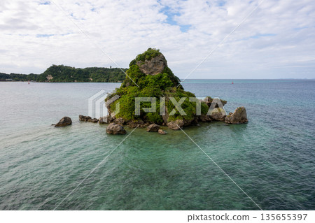 A very beautiful seascape in Okinawa, Japan 135655397