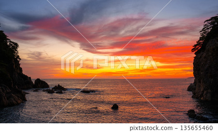 Sasagawa flow/evening view 135655460