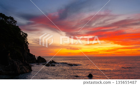 Sasagawa flow/evening view 135655487