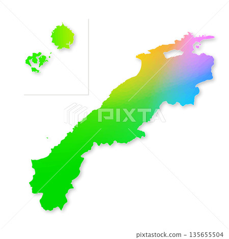 島根縣地圖 島根縣地圖 135655504