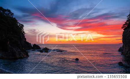 Sasagawa flow/evening view Sasagawa flow/evening view 135655508