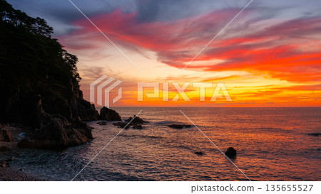 Sasagawa flow/evening view 135655527