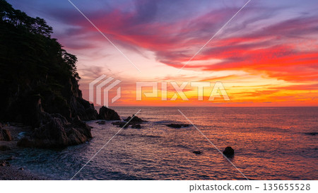 Sasagawa flow/evening view 135655528