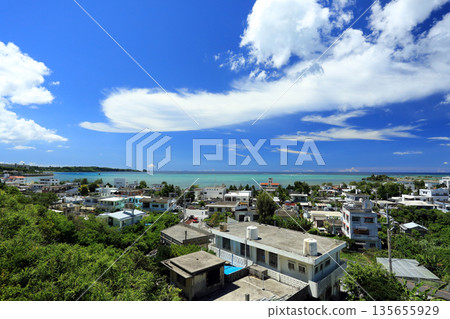 Okinawa Onna Village Nakadomari Townscape Okinawa Onna Village Nakadomari Townscape 135655929