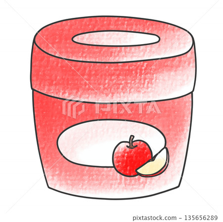 簡單易做的杯裝蘋果醬 - 模擬風格 135656289